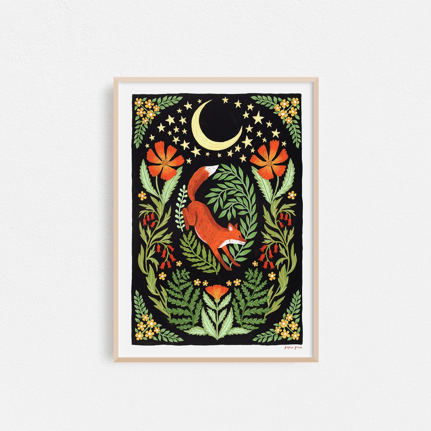 Lunar Fox Artists Print
