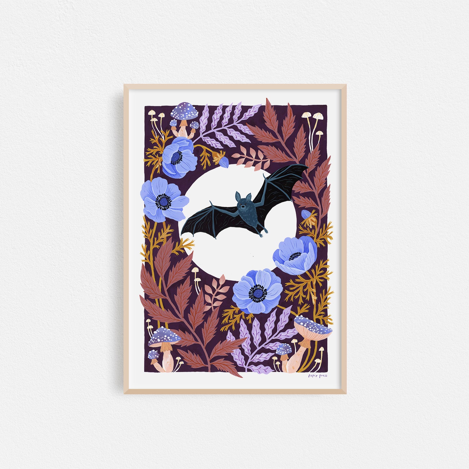 Lunar Bat Artists Print