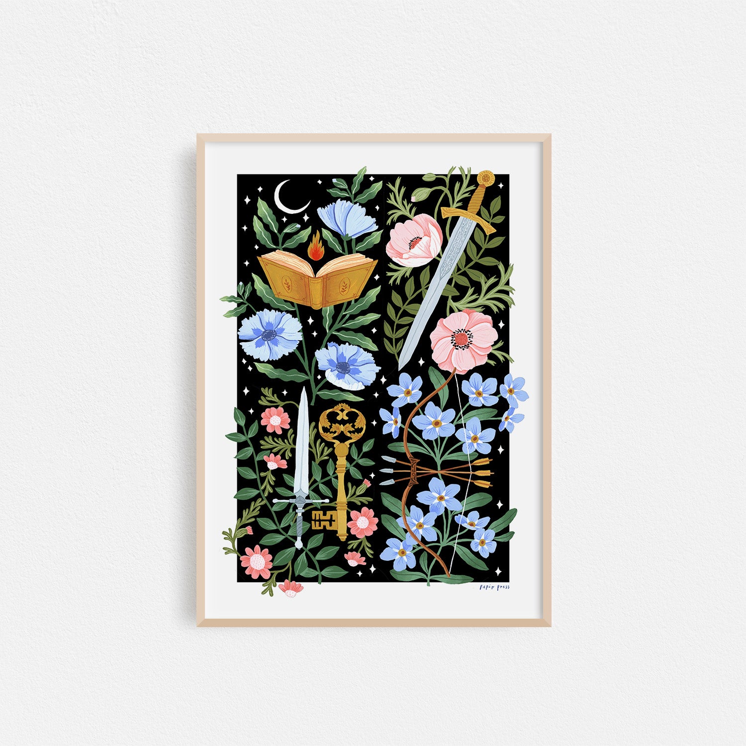 Floral Fantasy Artists Print