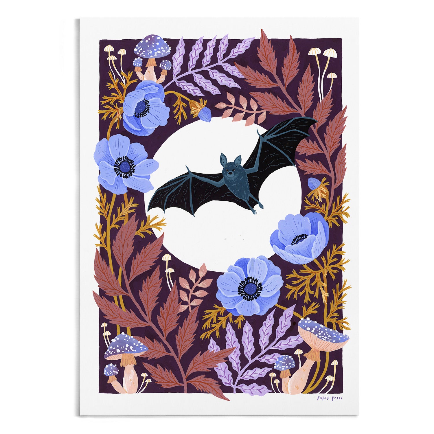 Lunar Bat Artists Print