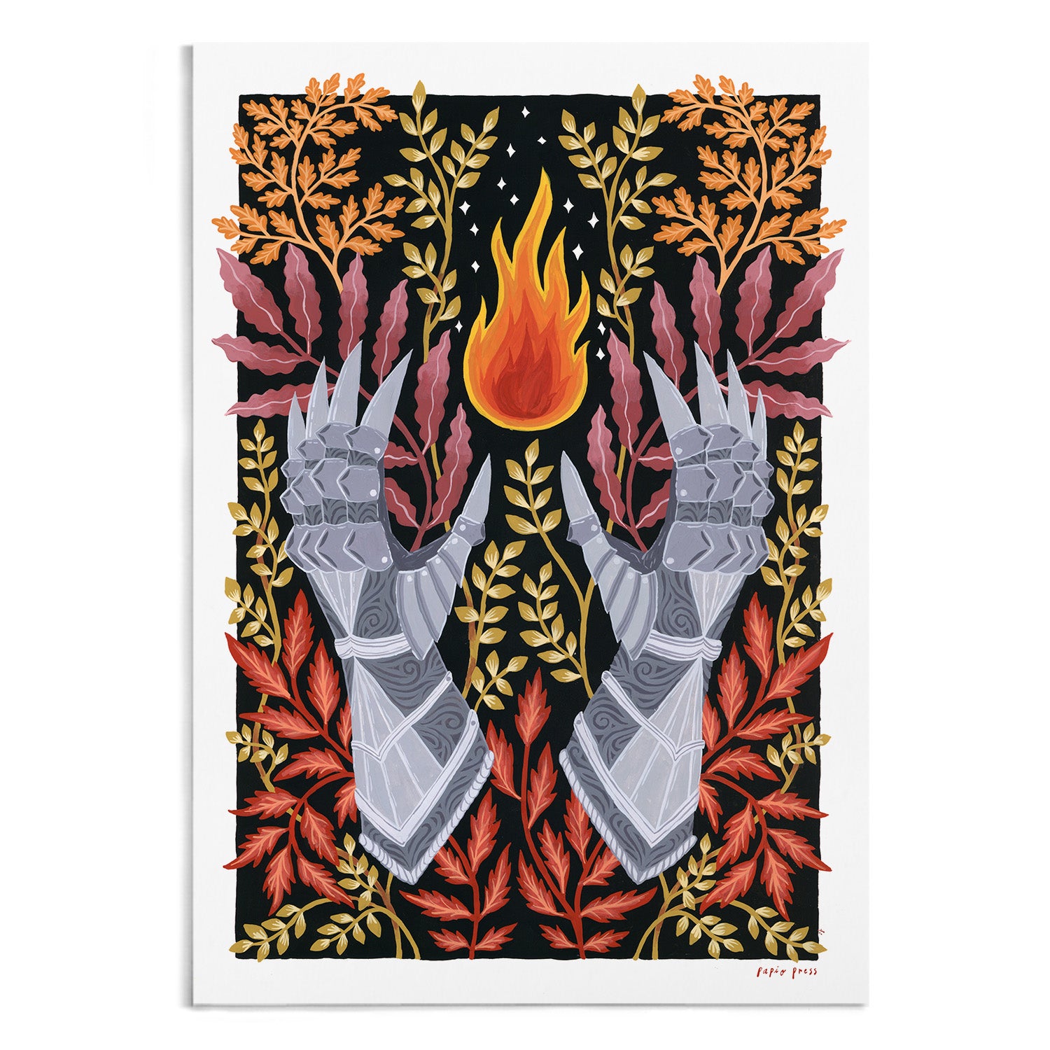 The Gauntlets Artists Print