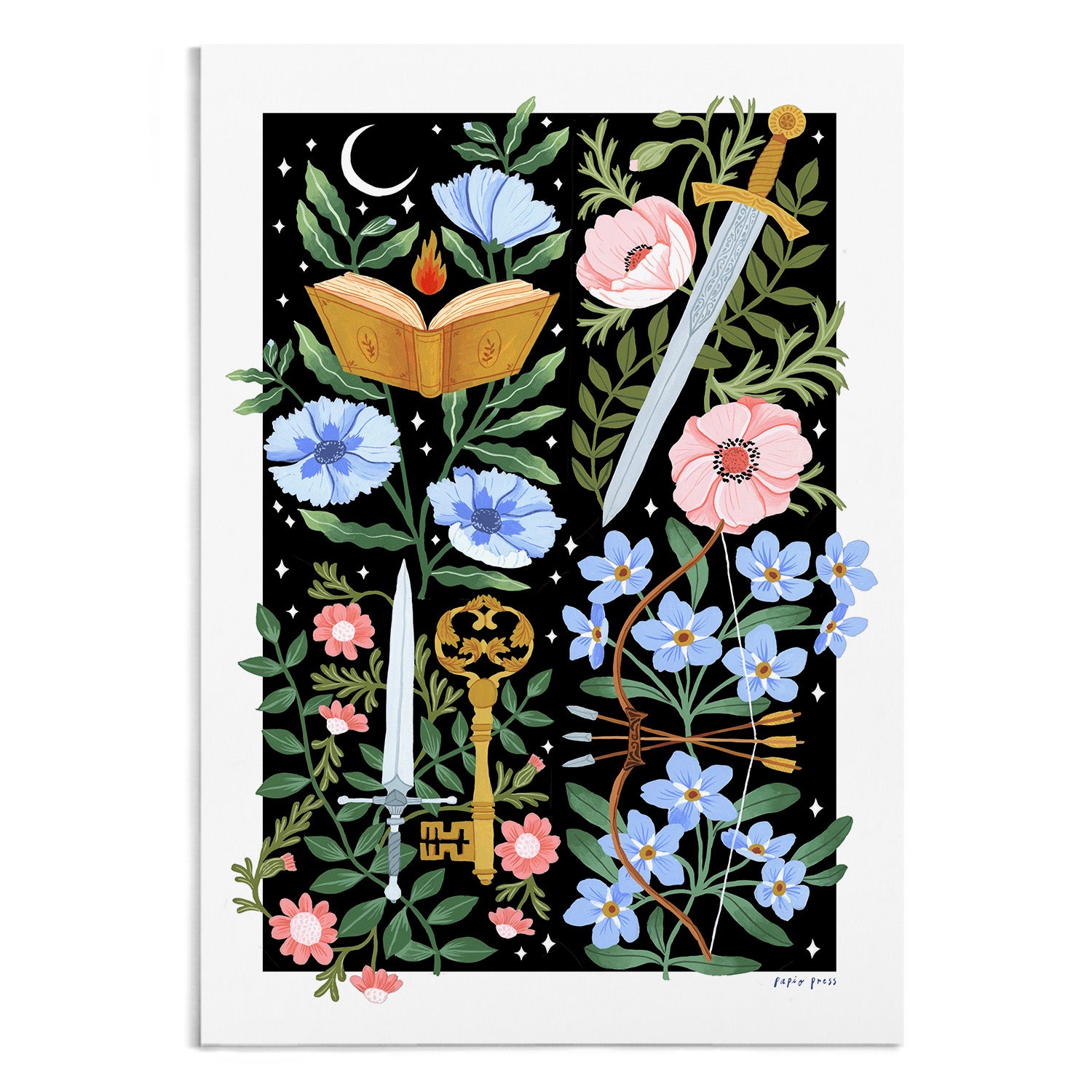 Floral Fantasy Artists Print
