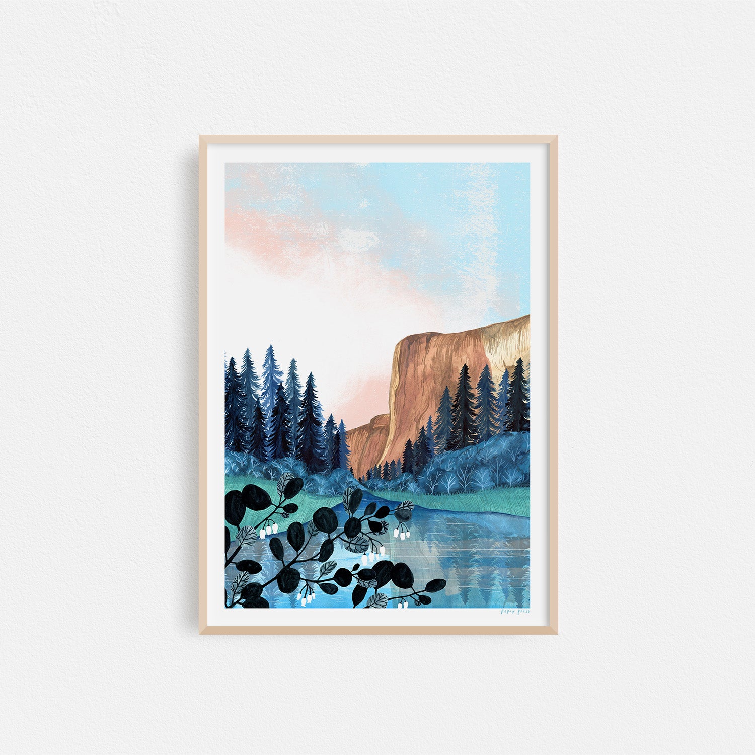 Yosemite National Park Artists Print
