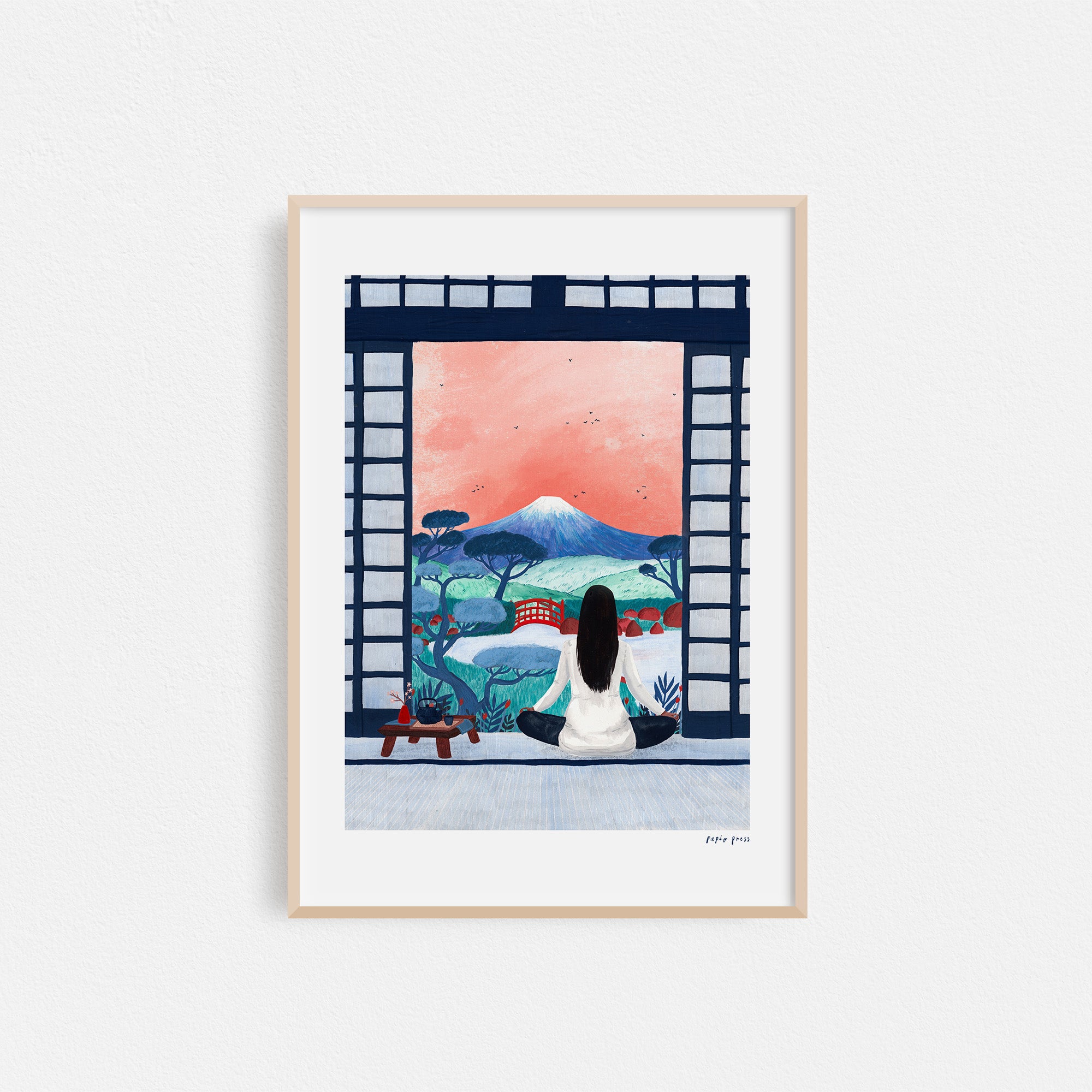 Morning Meditation Artists Print