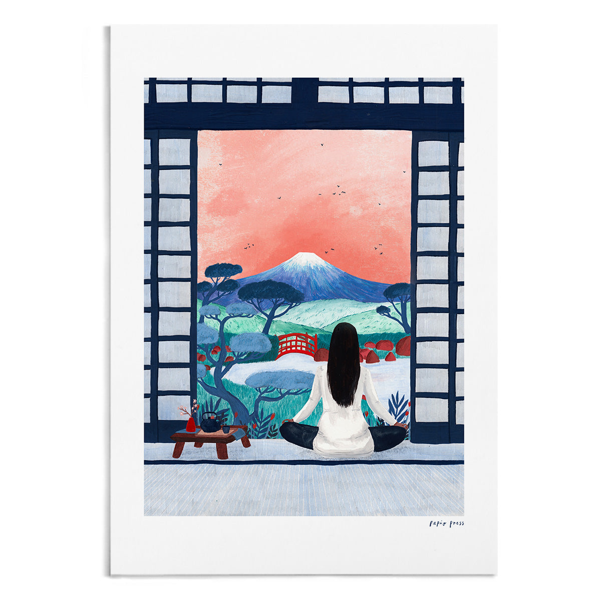 Morning Meditation Artists Print