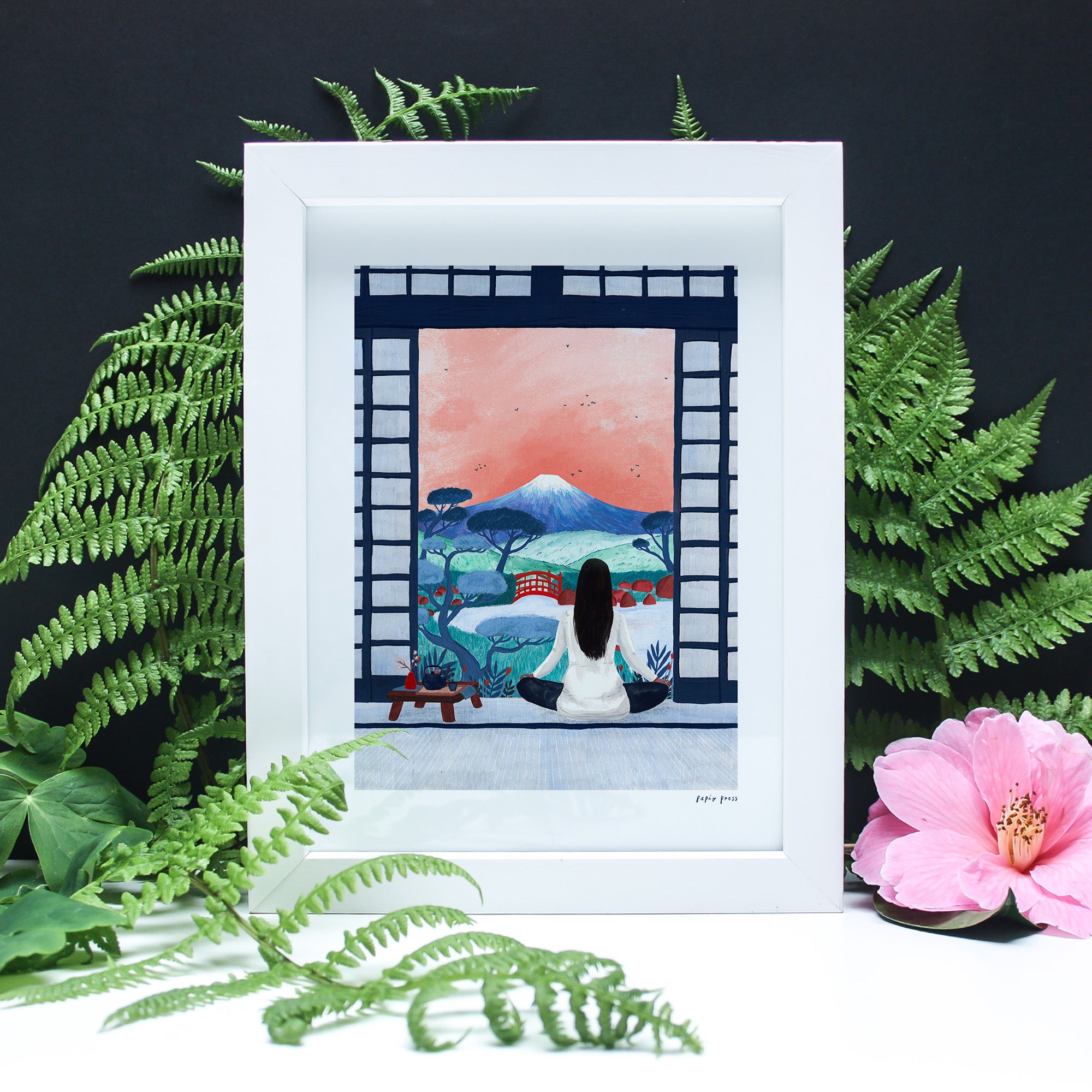 Morning Meditation Artists Print