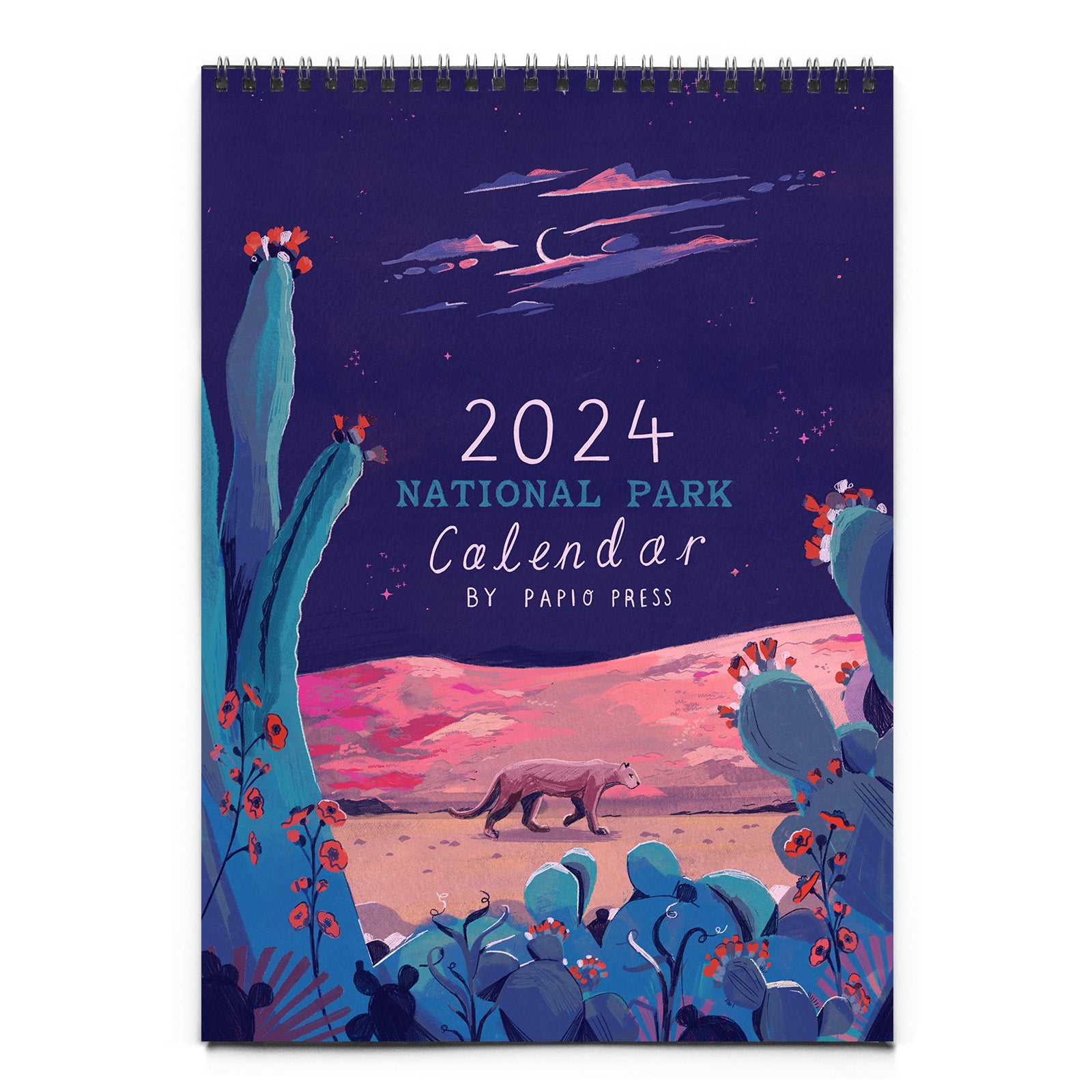 2024 Papio Press National Parks Calendar