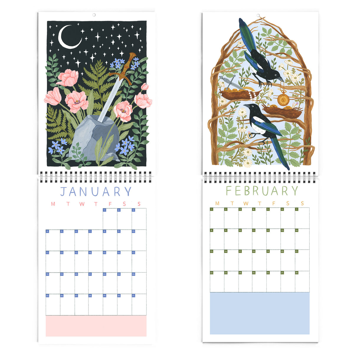 2027 Papio Press Magic & Fantasy Calendar