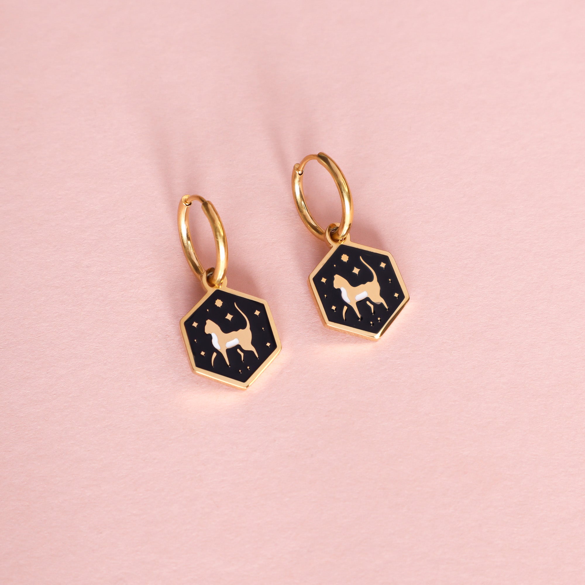 Mix and Match Mini Hexagon Earrings