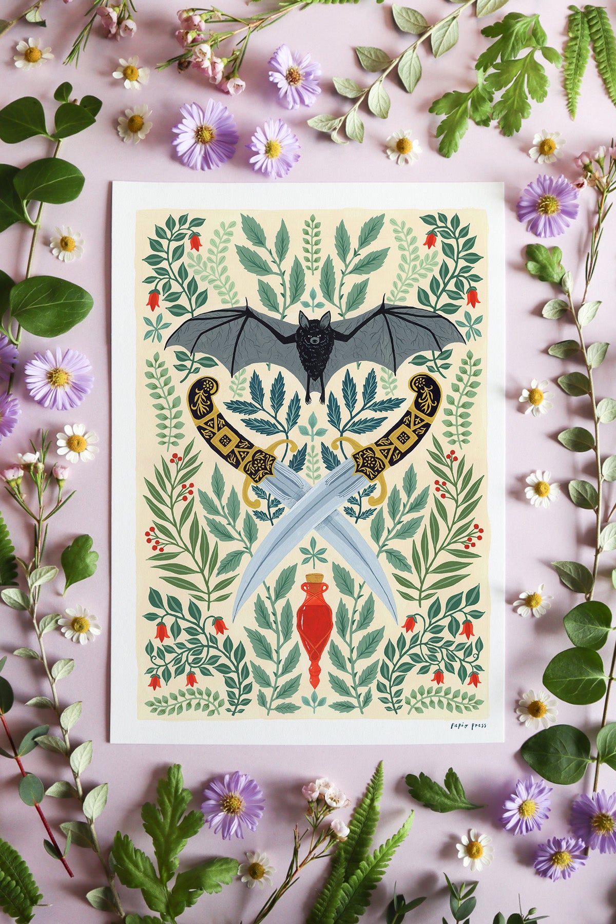 Weapons & Wings Artists Print