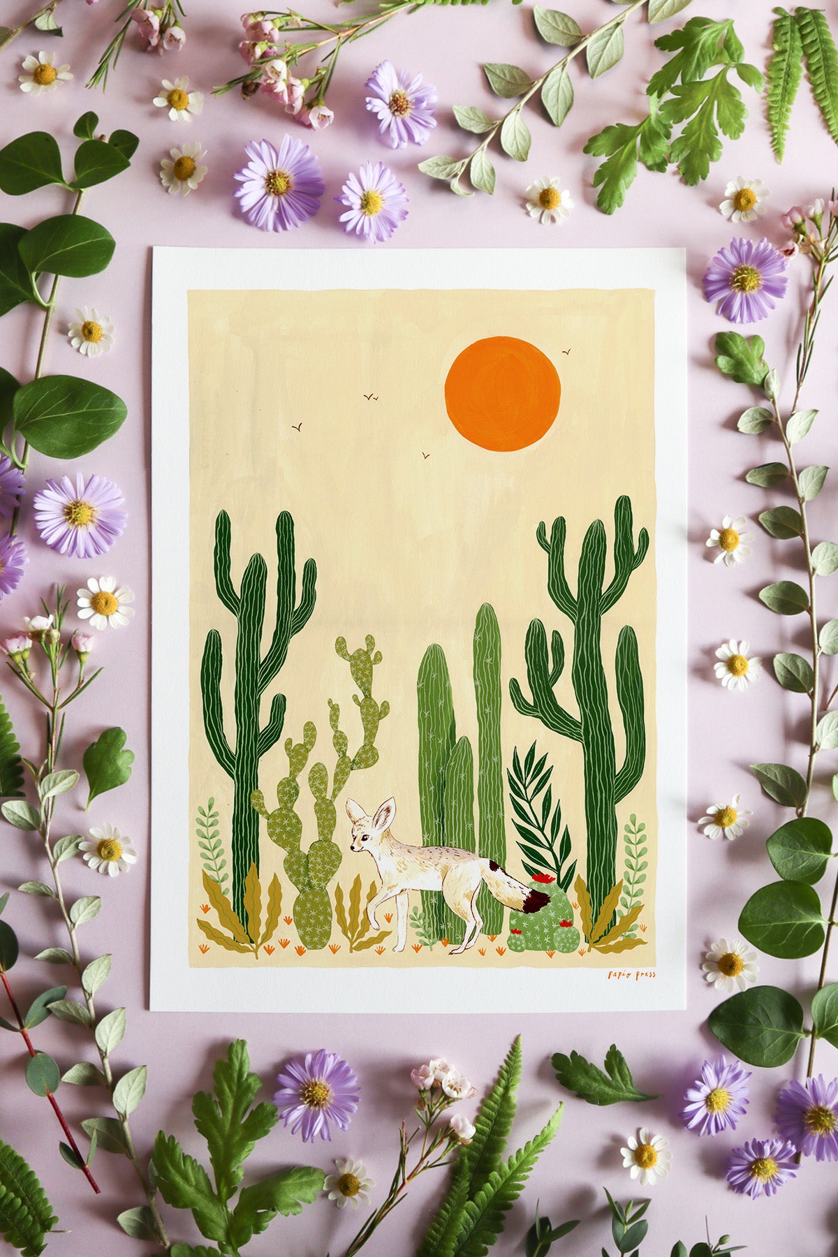 Fennec Fox Artists Print
