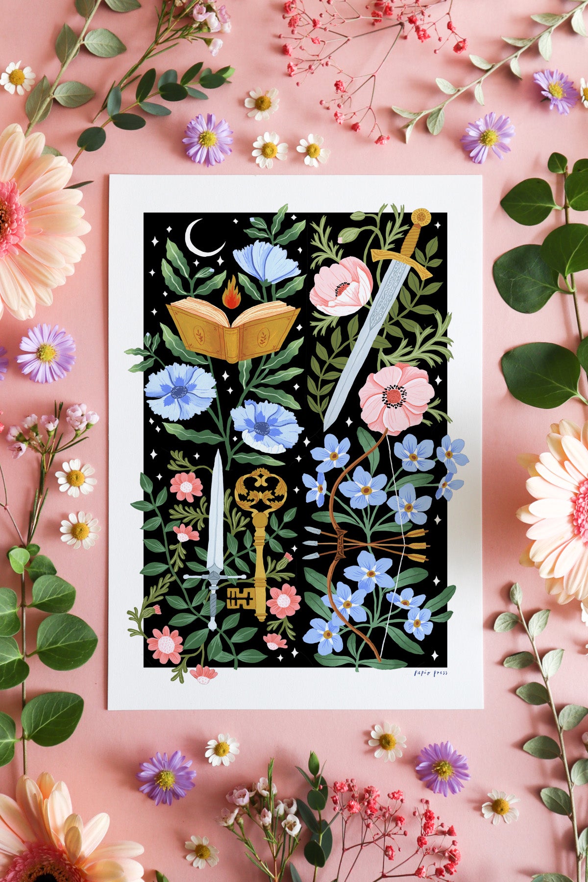 Floral Fantasy Artists Print