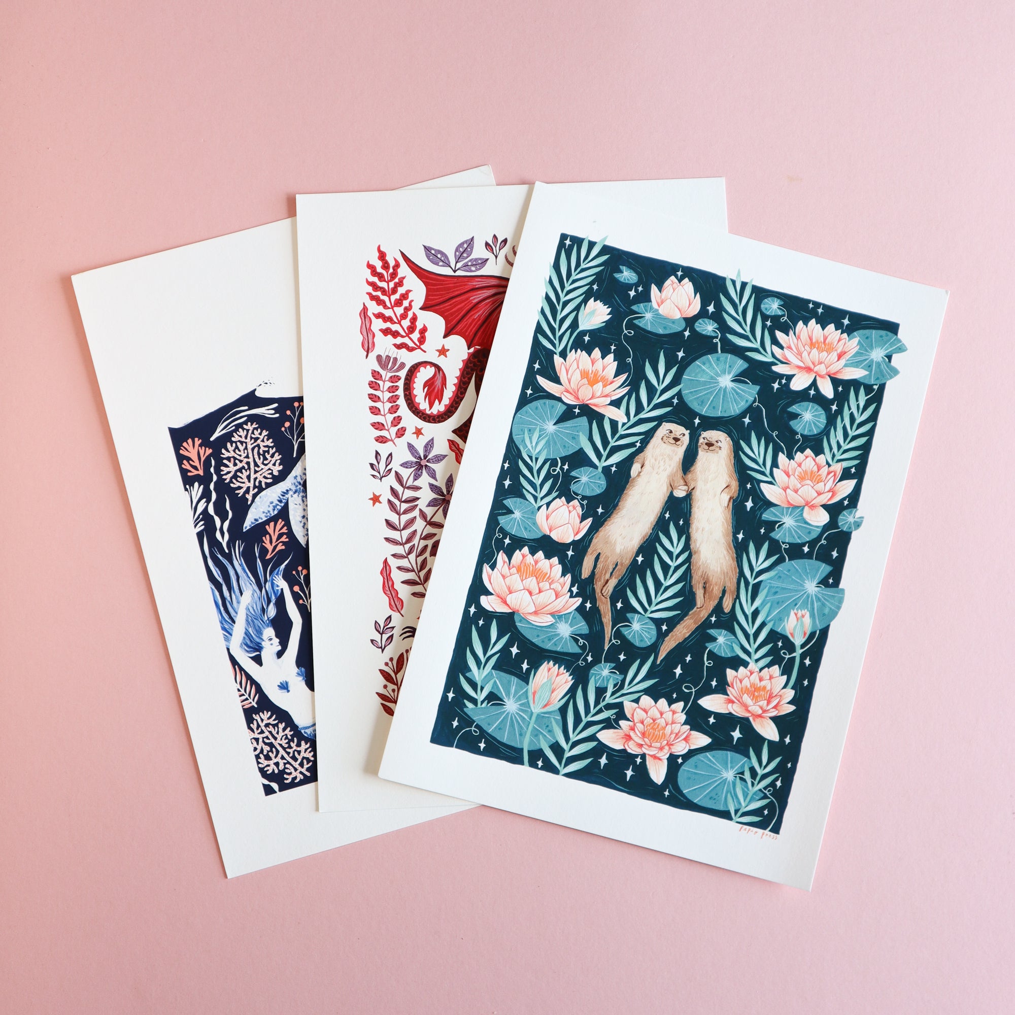 Mystery Seconds Pack of Three A4 Prints