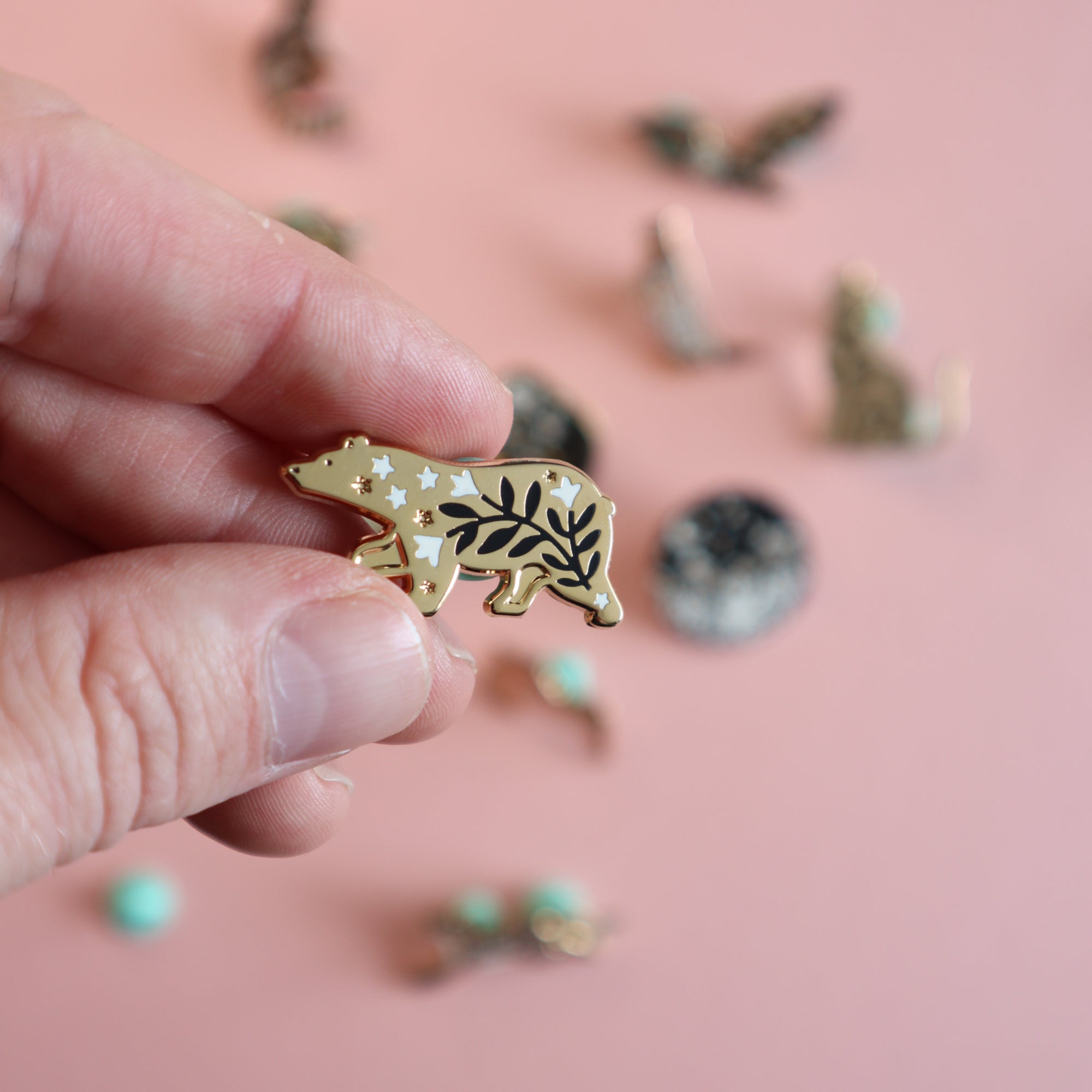 Mystery Seconds Enamel Pin