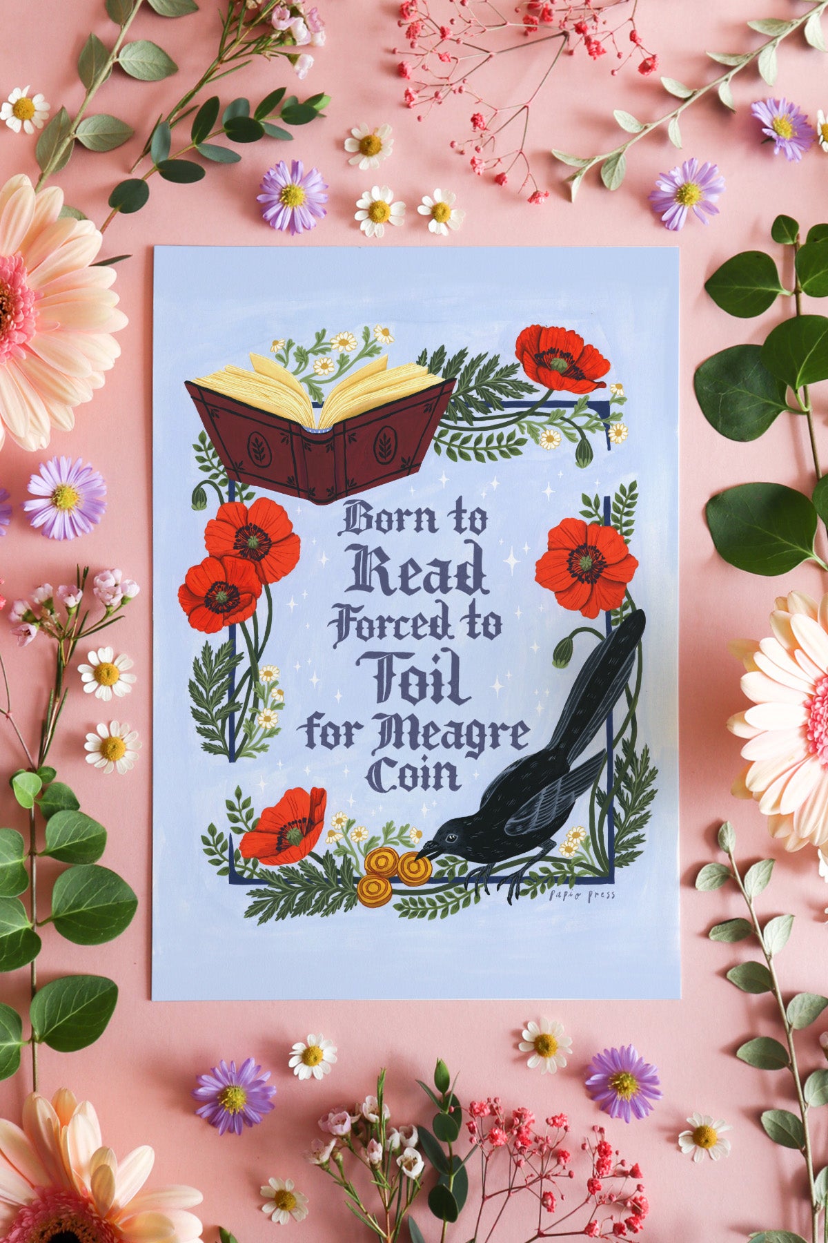 Meagre Coin Artists Print