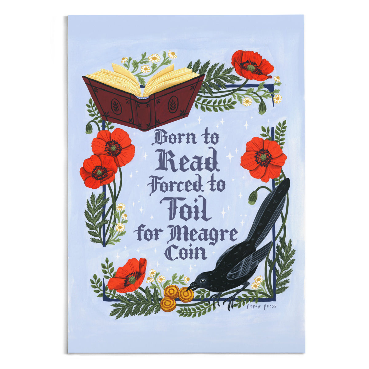 Meagre Coin Artists Print