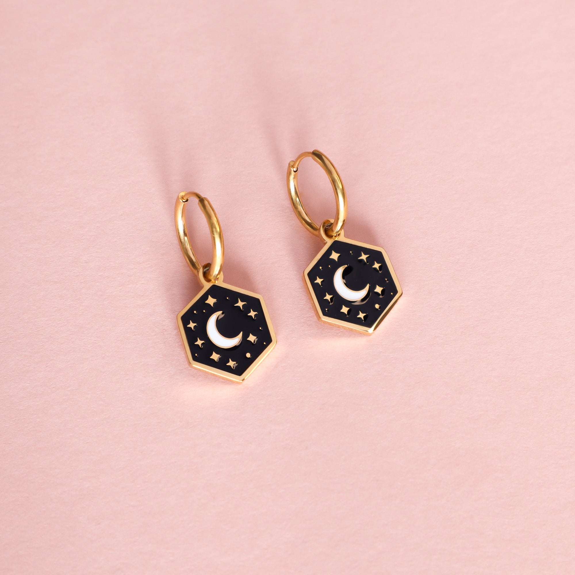 Mix and Match Mini Hexagon Earrings