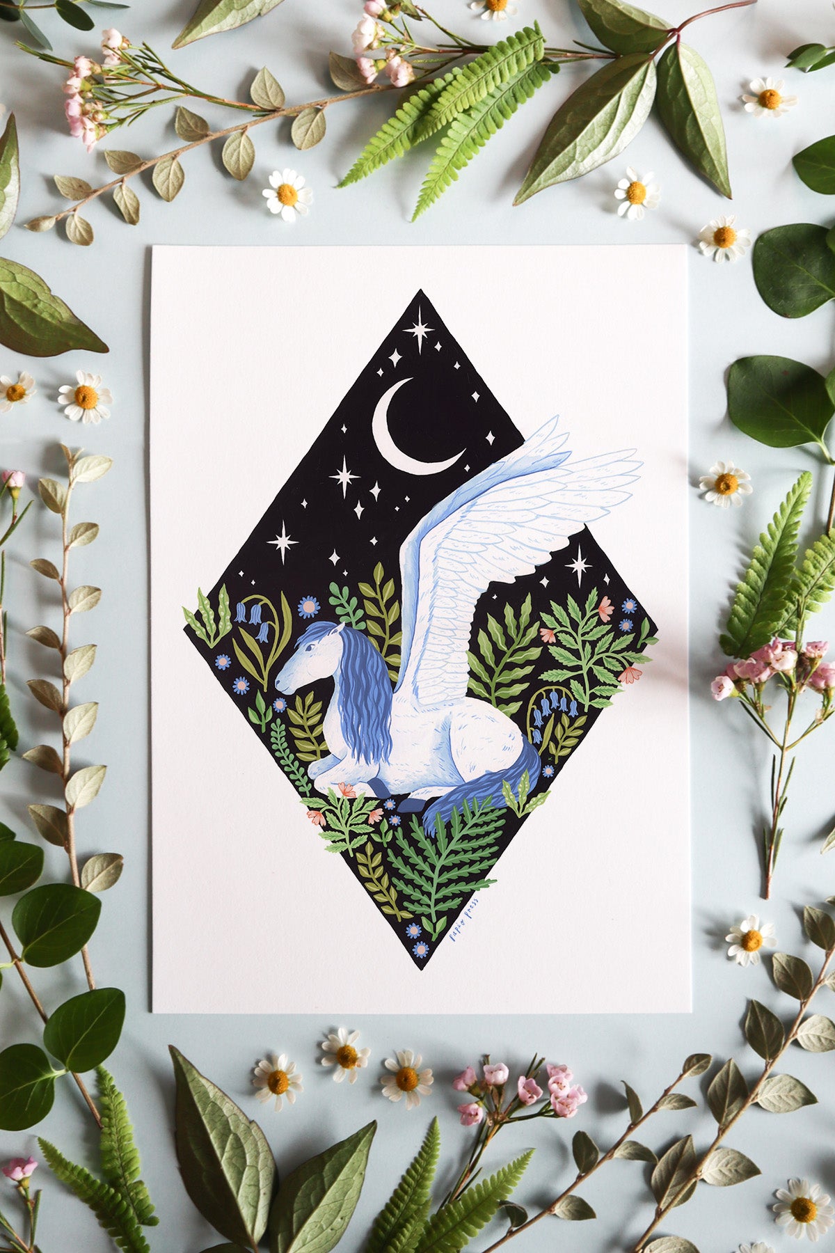 Pegasus Diamond Artists Print