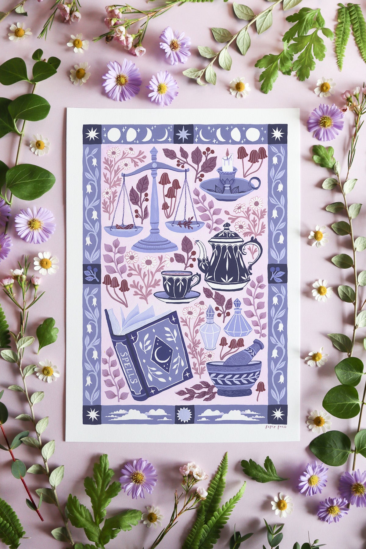 The Witch's Inventory Artists Print