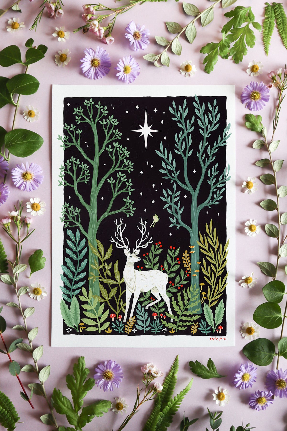 White Hart Artists Print
