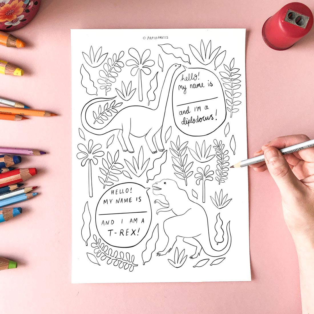 10 Free Colouring In Sheets