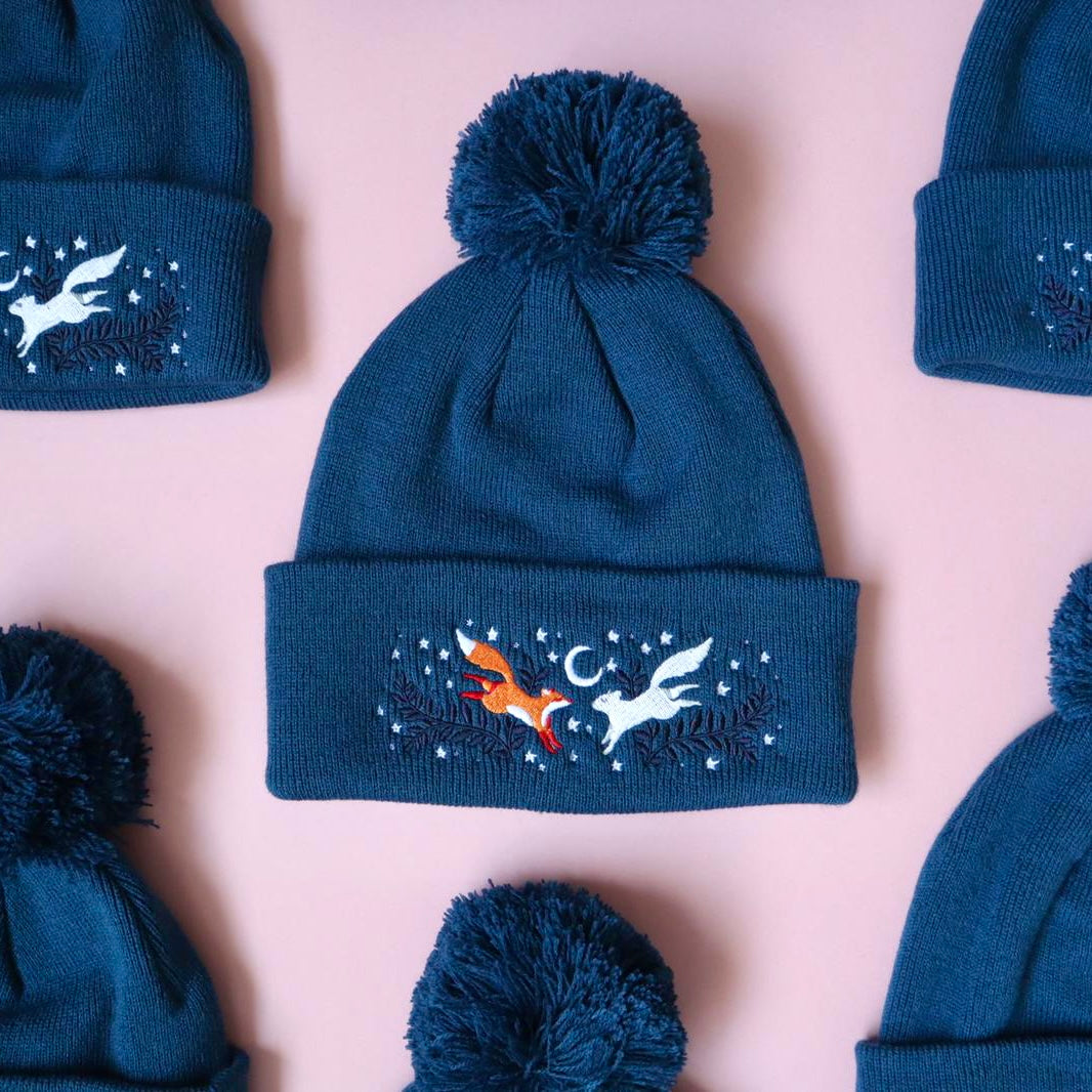 Moonlight Meeting Beanie Hat